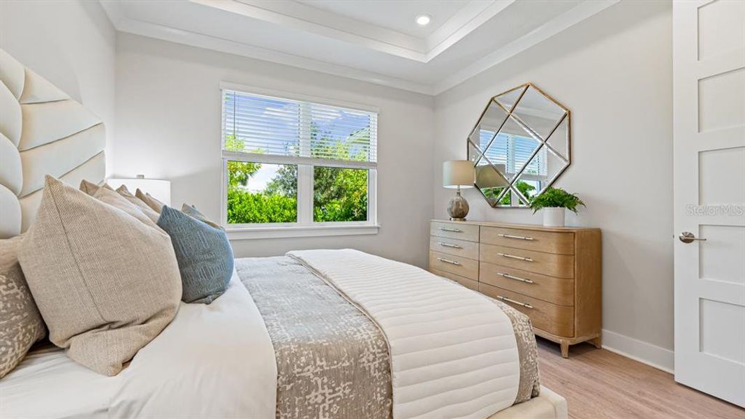 Furnished interior view inside a new home in Esplanade at Azario Lakewood Ranch, Lakewood Ranch (Image 22).
