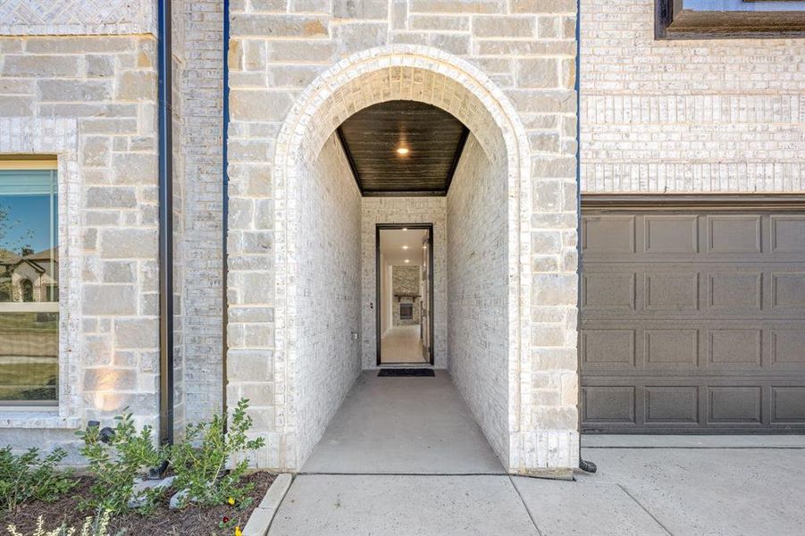Exterior details and patio area of a home in Mockingbird Hills 60-65, Joshua (Image 4). Exterior details and patio area of a home in Mockingbird Hills 60-65, Joshua (Image 4).