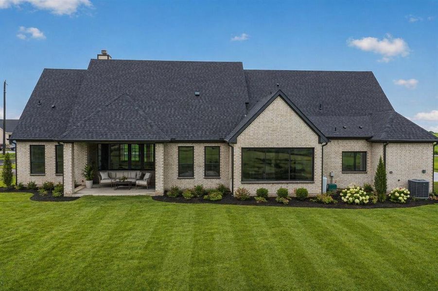 Front exterior of a new home in , Celeste, TX, highlighting curb appeal (Image 26).
