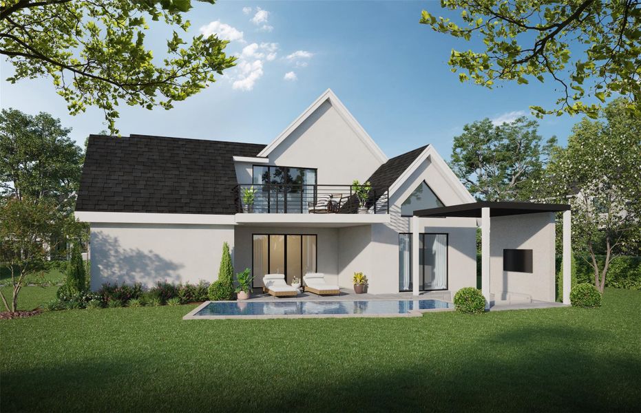 Exterior rendering