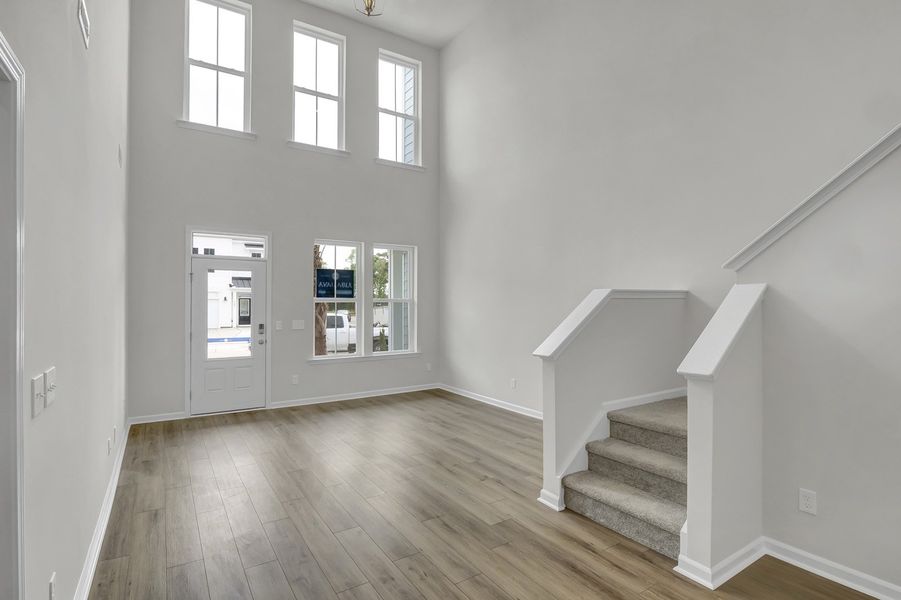 Spacious, unfurnished interior of a new home in Grand Park, Leland (Image 20).