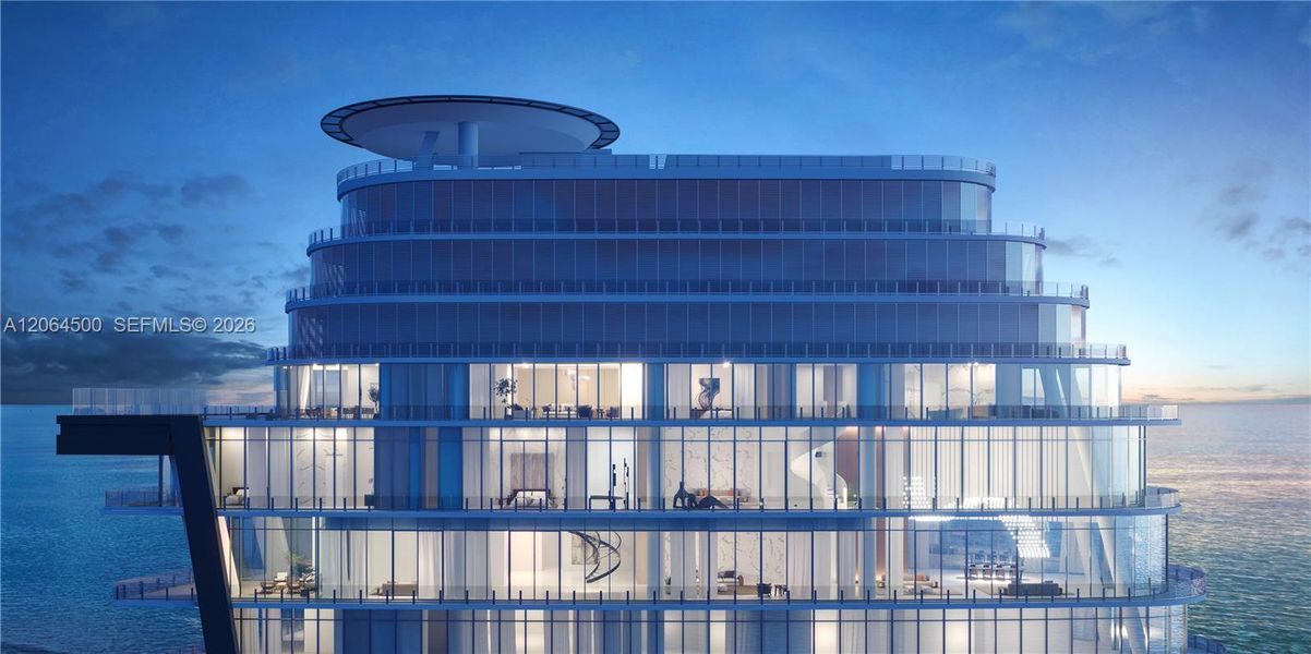 Condo located in Miami, FL showcasing its design and architecture (Image 2). Condo located in Miami, FL showcasing its design and architecture (Image 2).