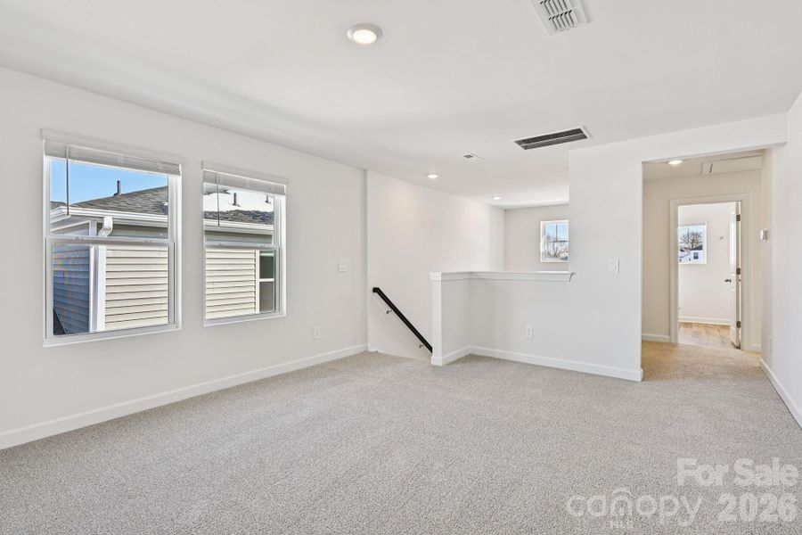 Spacious, unfurnished interior of a new home in Walnut Reserve, Conover (Image 30). Spacious, unfurnished interior of a new home in Walnut Reserve, Conover (Image 30).