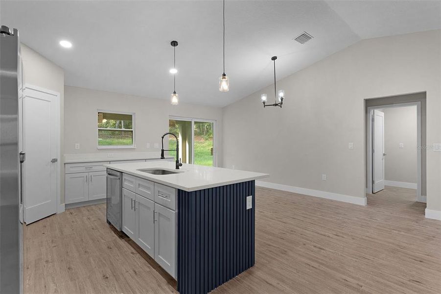 Furnished interior view inside a new home in , Citrus Springs (Image 10).