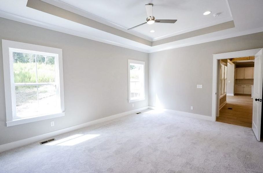 Spacious, unfurnished interior of a new home in Baker Road, Birchwood (Image 66).