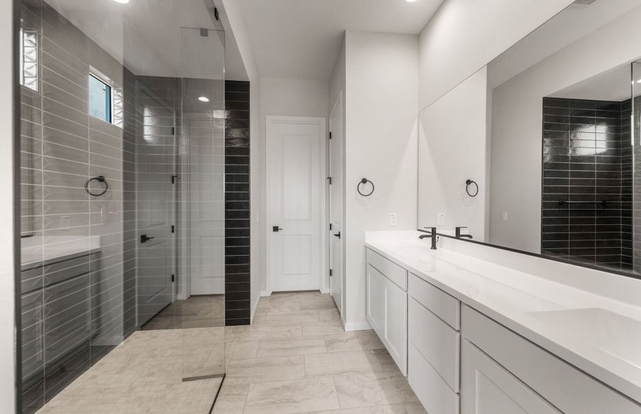 Furnished interior view inside a new home in Legado West, Queen Creek (Image 13).