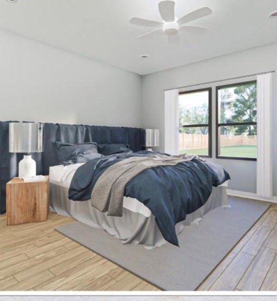 Furnished interior view inside a new home in , Dallas (Image 6).