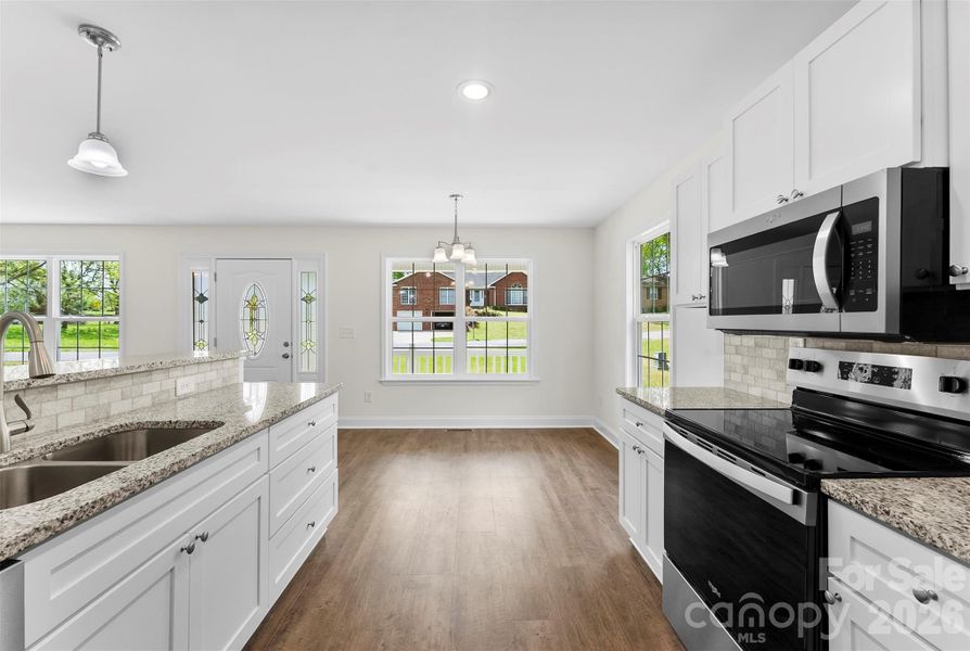 Furnished interior view inside a new home in , Bessemer City (Image 8).