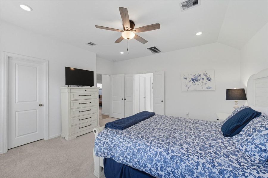 Master bedroom from another angle. Master bedroom from another angle.