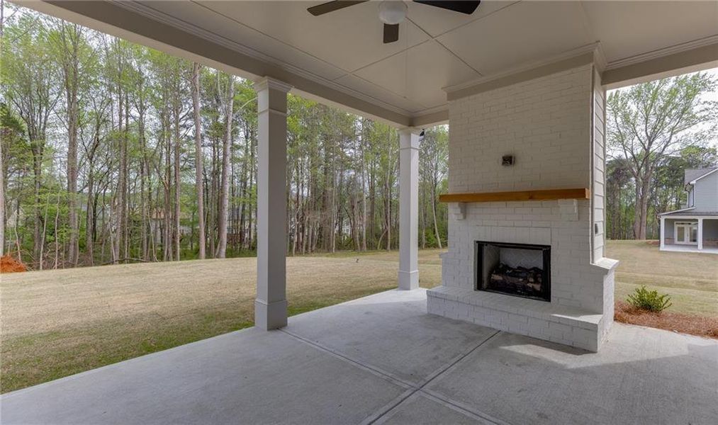 Exterior details and patio area of a home in , Cumming (Image 3).