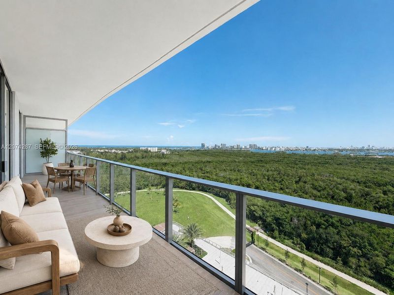 Exterior details and patio area of a home in , North Miami (Image 25).