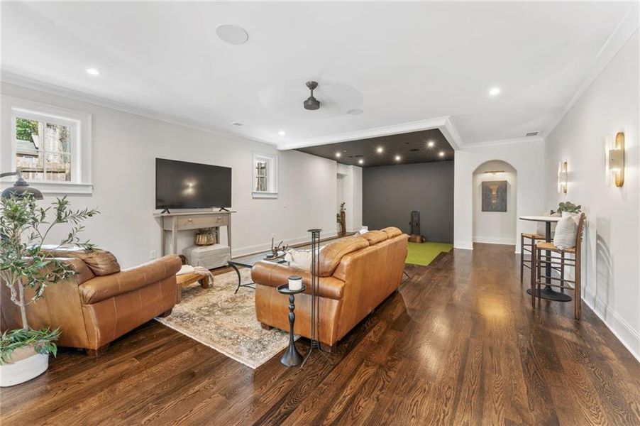 Furnished interior view inside a new home in , Marietta (Image 9).