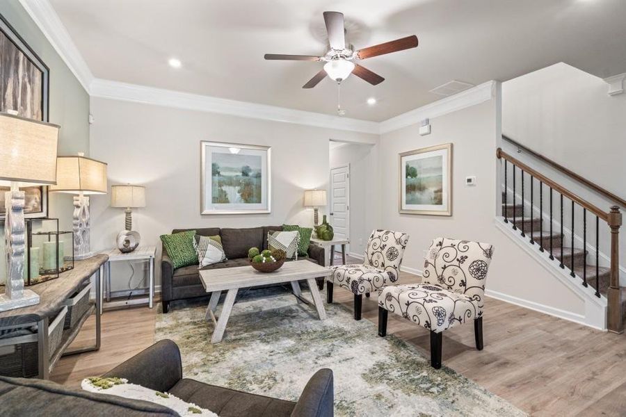 Furnished interior view inside a new home in Everton, Woodstock (Image 10).