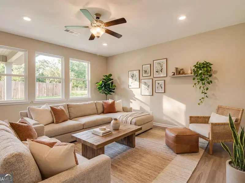 Furnished interior view inside a new home in Ivy Glen, Perry (Image 7).