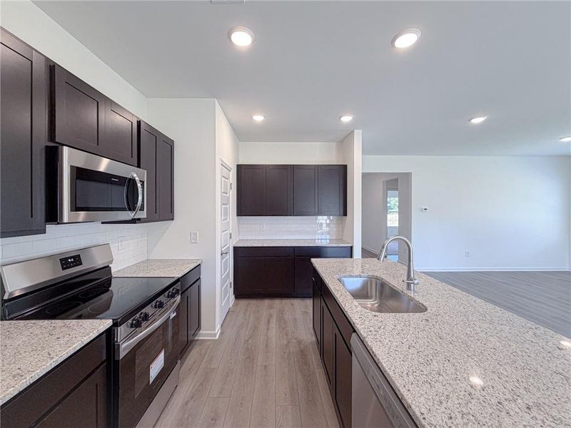 Furnished interior view inside a new home in , Rockmart (Image 9).