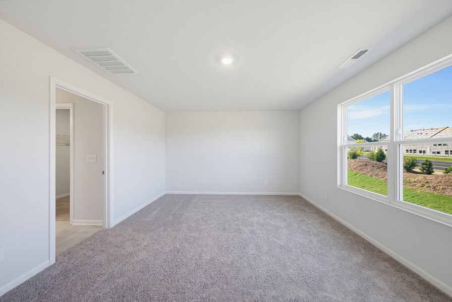 Spacious, unfurnished interior of a new home in Sweetbrier, Durham (Image 22).