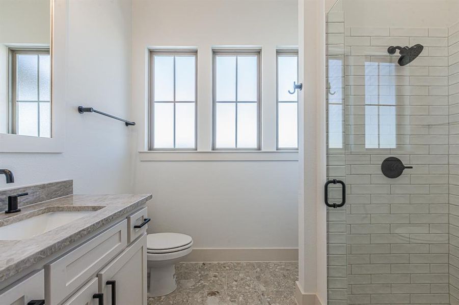 Furnished interior view inside a new home in , Northlake (Image 16).