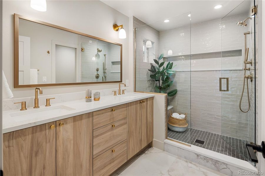 Furnished interior view inside a new home in , Denver (Image 6).