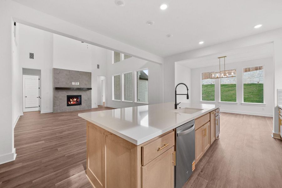 Open Concept Kitchen