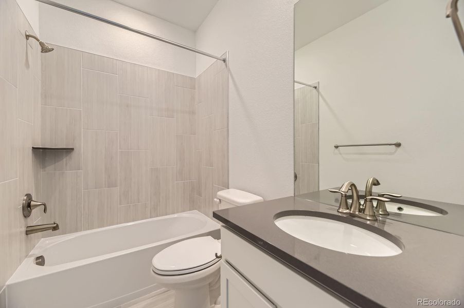 Furnished interior view inside a new home in Macanta: The Grand Collection, Castle Rock (Image 4).