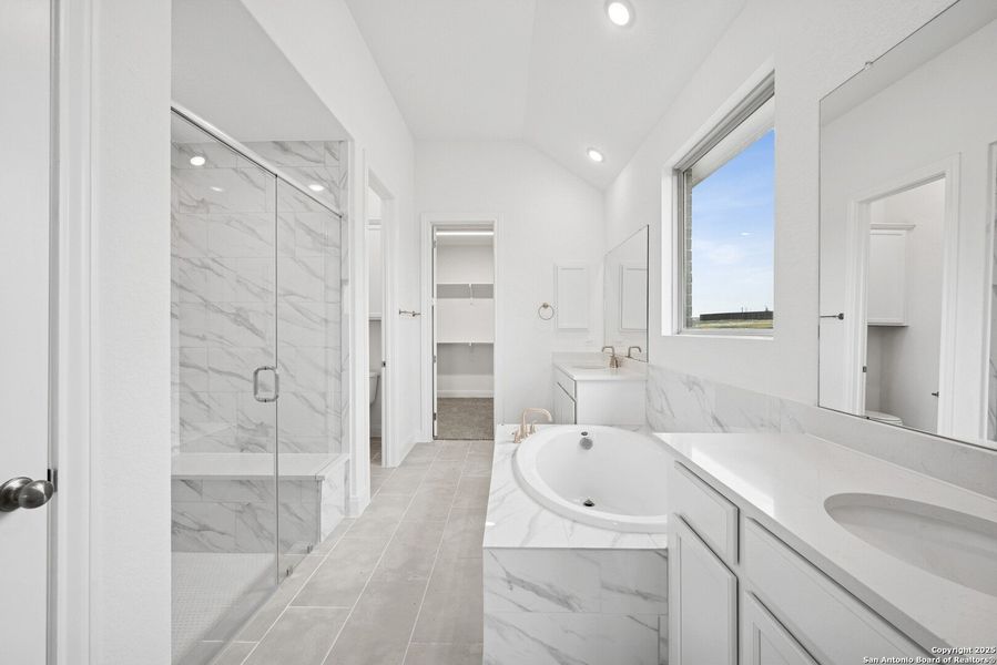 Furnished interior view inside a new home in Everly Estates, San Antonio (Image 5).