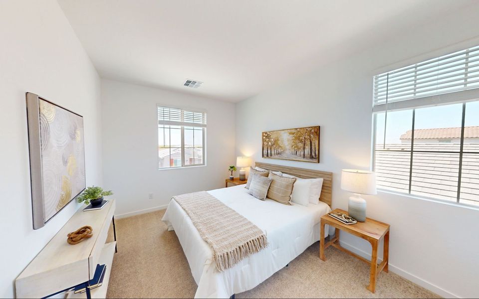 Representative furnished interior of a home built from the Poppy by Brookfield Residential in Blossom Rock, Apache Junction (Image 12).