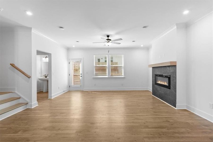 Spacious, unfurnished interior of a new home in , Decatur (Image 15).