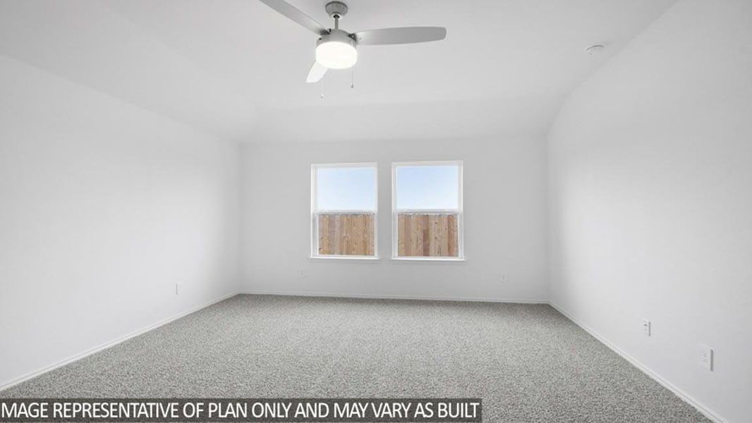Spacious, unfurnished interior of a new home in Porters Mill, New Caney (Image 11).