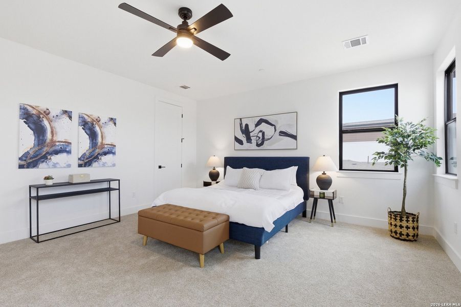 Furnished interior view inside a new home in , Austin (Image 40).