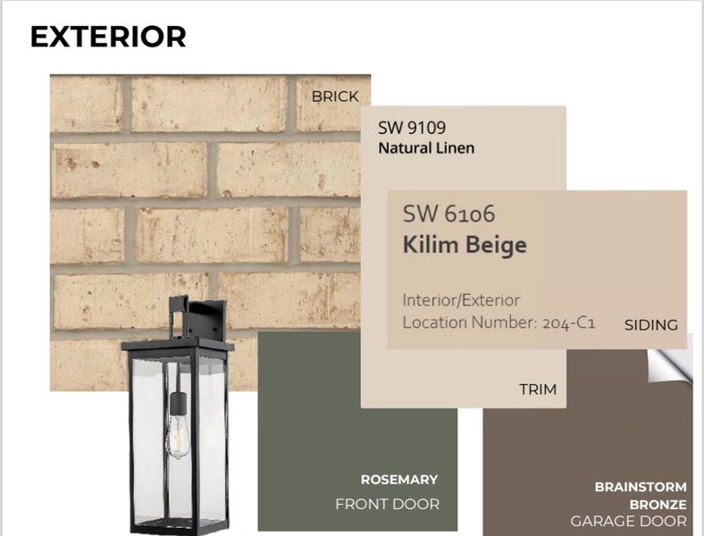 Sample of building materials used in homes in Lockwood, Collierville (Image 6).