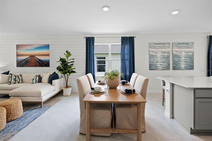 Furnished interior view inside a new home in , Davenport (Image 9).