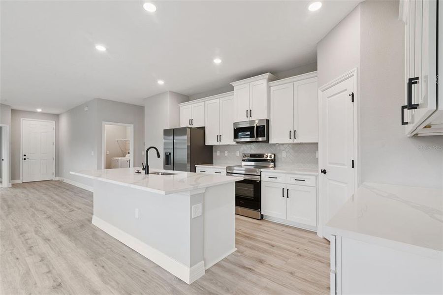 Furnished interior view inside a new home in , Ocala (Image 13).