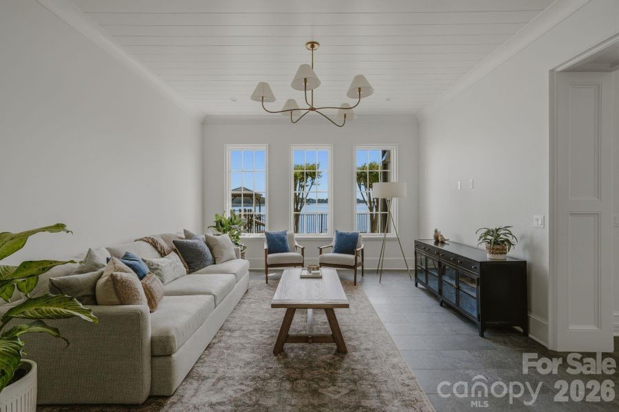 Furnished interior view inside a new home in , Denver (Image 34).