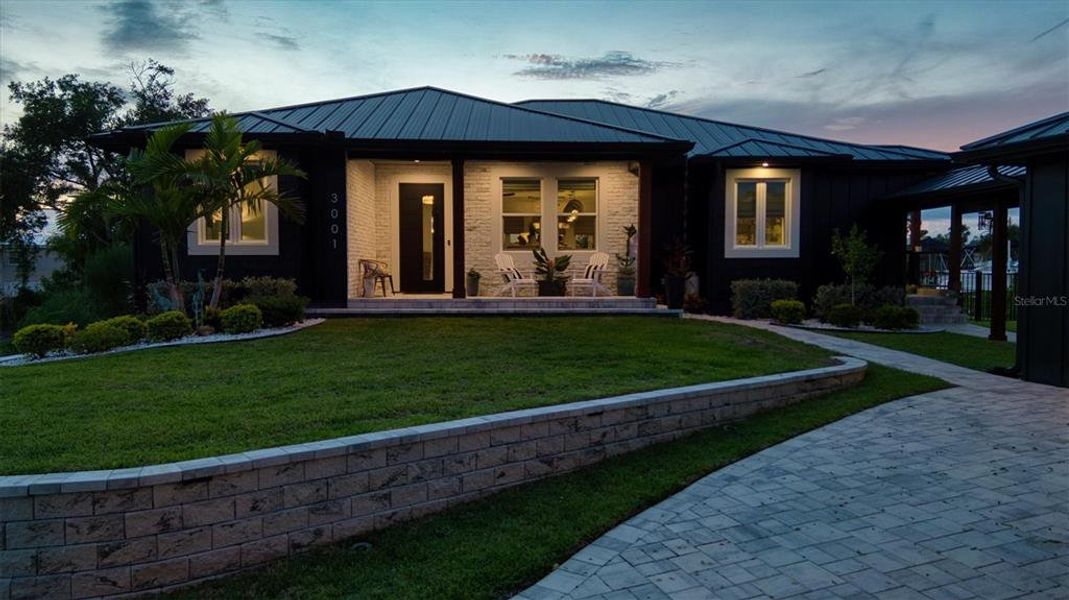 Front exterior of a new home in , Punta Gorda, FL, highlighting curb appeal (Image 34).