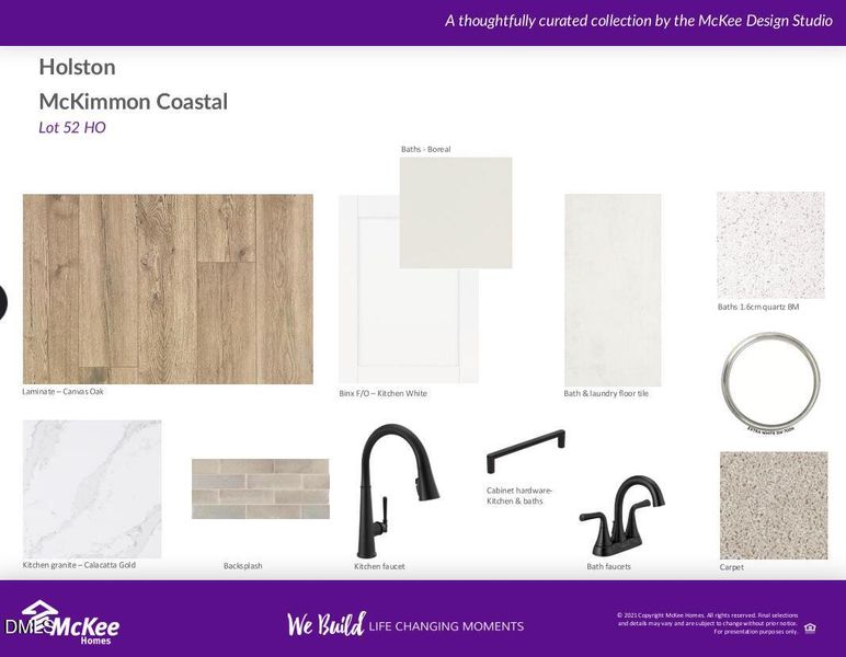 Lot 52 Design Selections