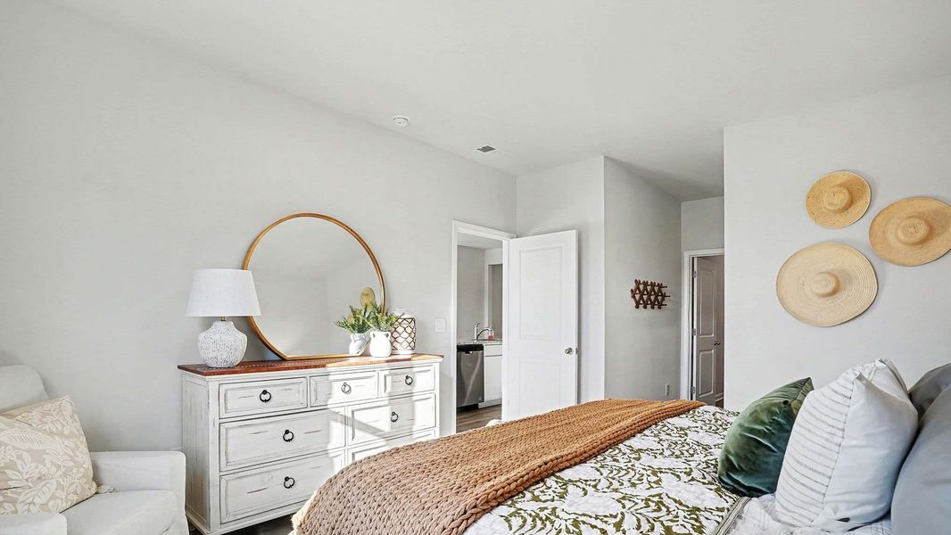 Representative furnished interior of a home built from the Aria by D.R. Horton in Meadow Walk, Loris (Image 12).