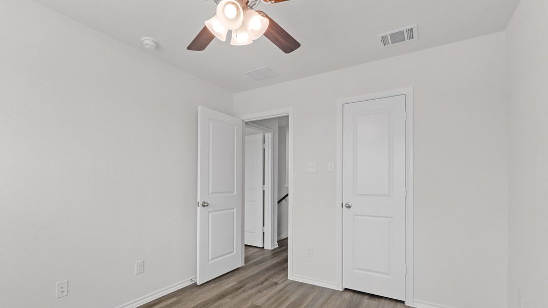 Spacious, unfurnished interior of a new home in Wildcat Ranch, Crandall (Image 24). Spacious, unfurnished interior of a new home in Wildcat Ranch, Crandall (Image 24).