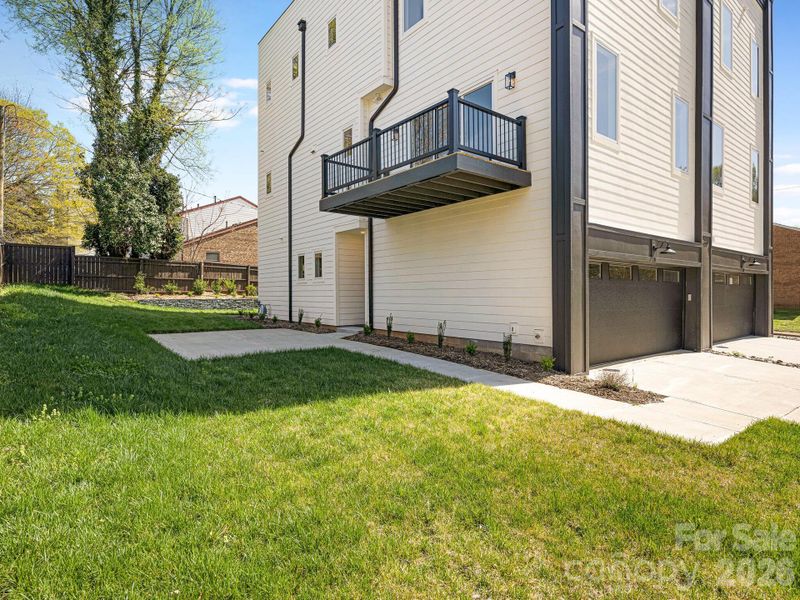 Exterior details and patio area of a home in , Charlotte (Image 18). Exterior details and patio area of a home in , Charlotte (Image 18).