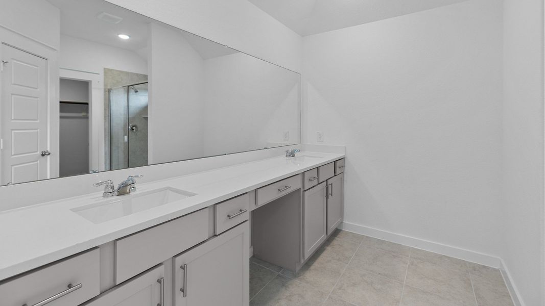 Furnished interior view inside a new home in Mostyn Springs, Magnolia (Image 23).