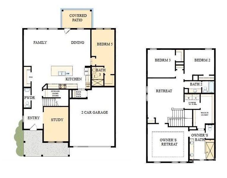 2D floor plan layout of this home in Hardy Pond, Rock Hill, SC (Image 3). 2D floor plan layout of this home in Hardy Pond, Rock Hill, SC (Image 3).
