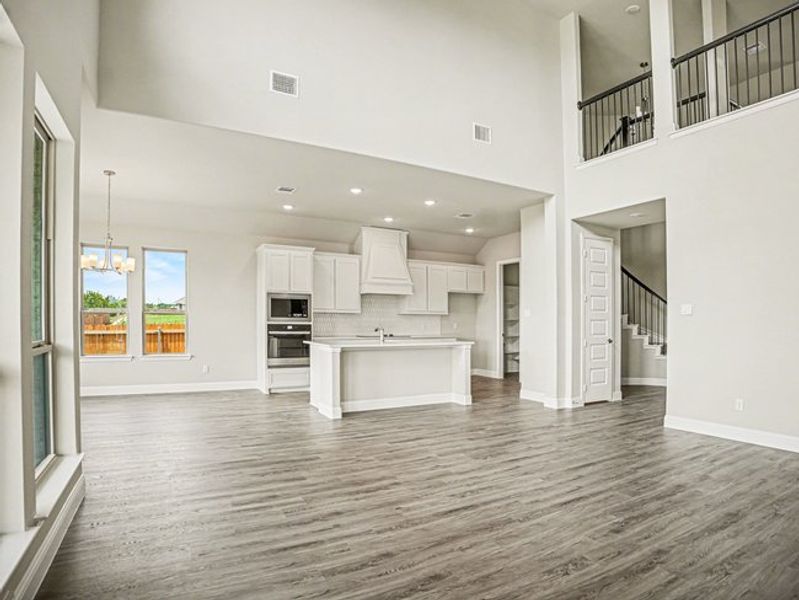 Spacious, unfurnished interior of a new home in Ten Mile Creek Estates, DeSoto (Image 15). Spacious, unfurnished interior of a new home in Ten Mile Creek Estates, DeSoto (Image 15).