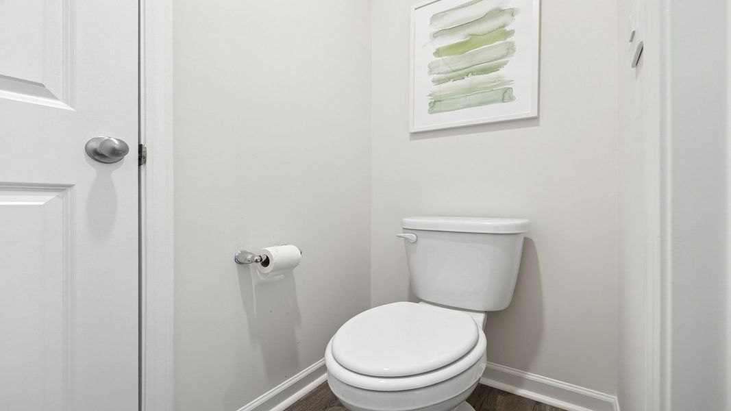Furnished interior view inside a new home in Village Grove, Greenville (Image 26).