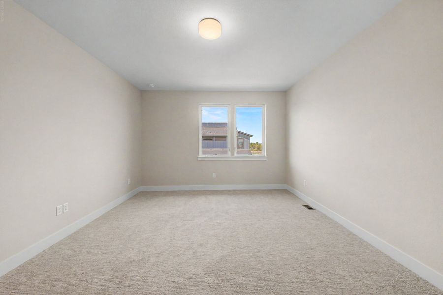 Spacious, unfurnished interior of a new home in West Grange, Longmont (Image 29). Spacious, unfurnished interior of a new home in West Grange, Longmont (Image 29).