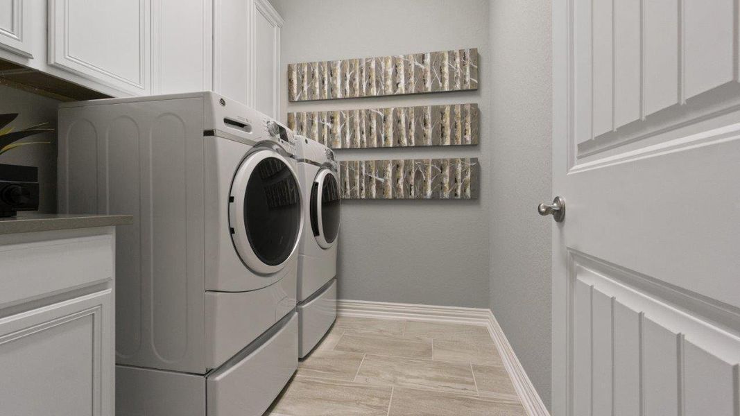 Representative furnished interior of a home built from the Artesia by CastleRock Communities in Solterra, Mesquite (Image 13).