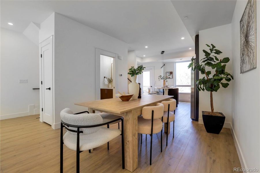 Furnished interior view inside a new home in , Arvada (Image 13).