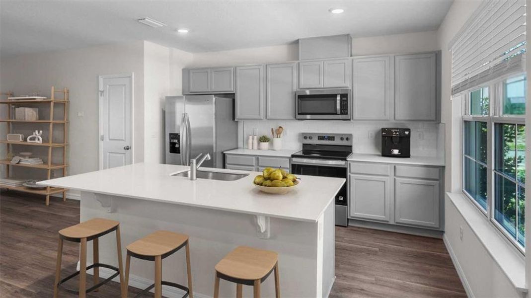 Furnished interior view inside a new home in Waterleigh, Winter Garden (Image 7).