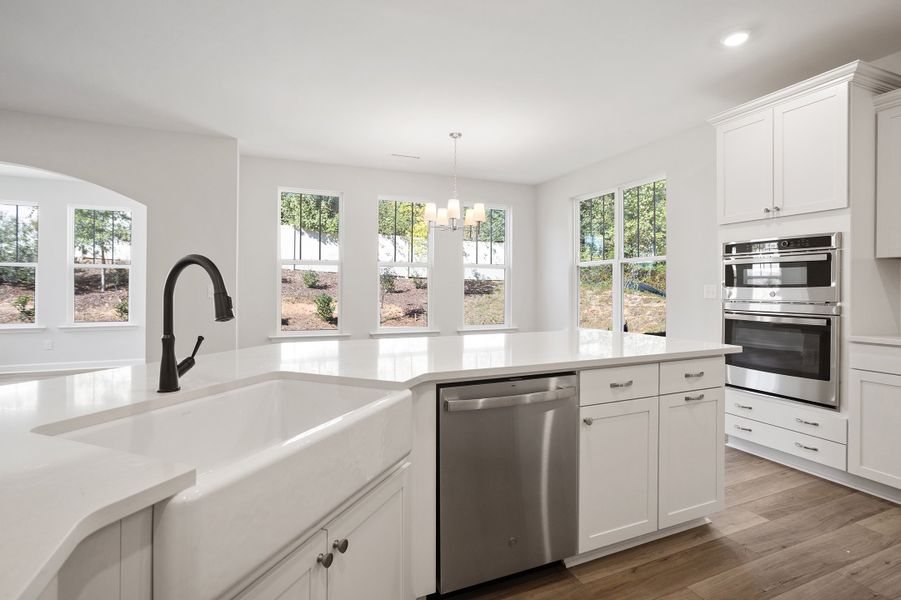 Furnished interior view inside a new home in Georgias Landing, Raleigh (Image 11).
