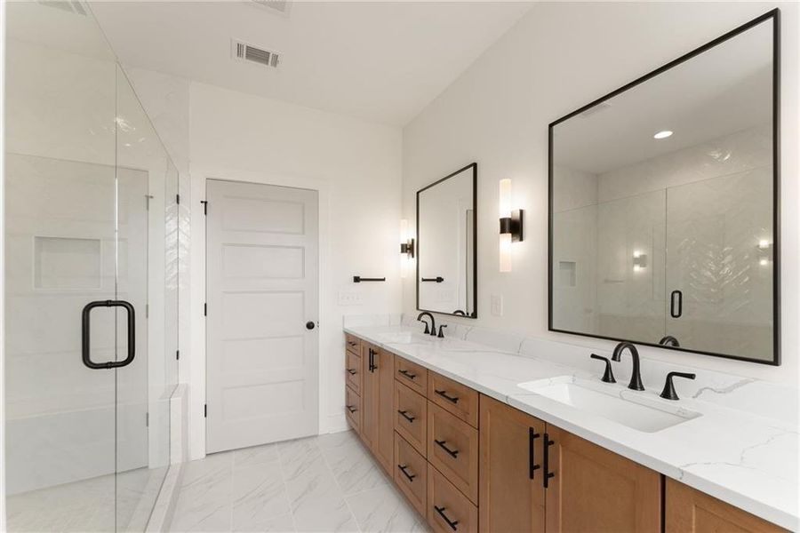 Furnished interior view inside a new home in , Gainesville (Image 21).