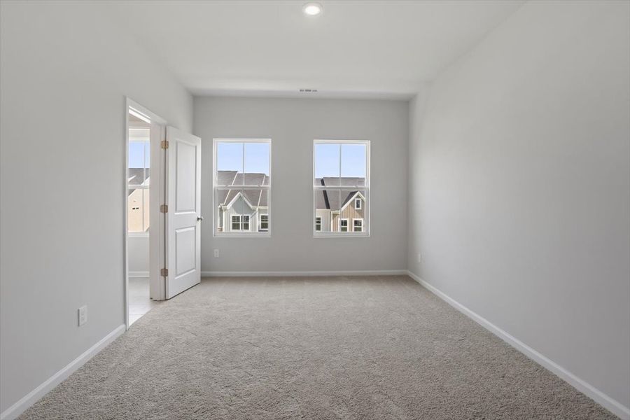 Spacious, unfurnished interior of a new home in Renaissance at White Oak, Garner (Image 13). Spacious, unfurnished interior of a new home in Renaissance at White Oak, Garner (Image 13).