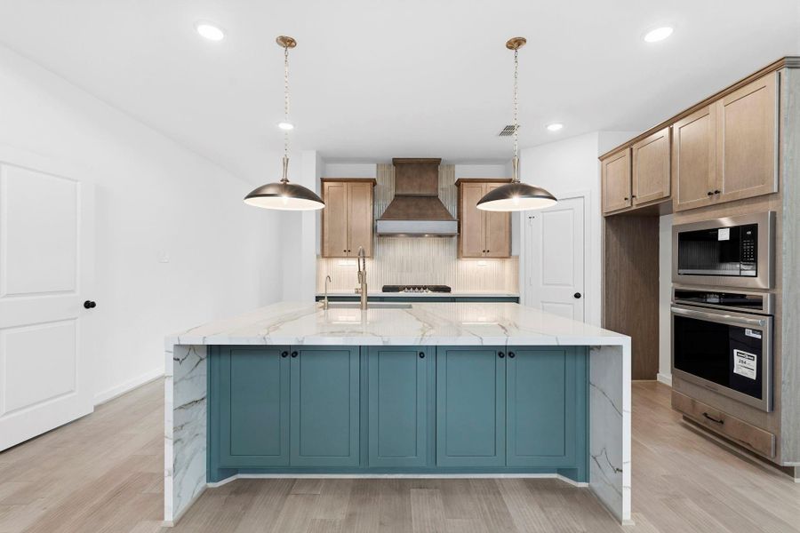 Furnished interior view inside a new home in Sienna 45', 50', Missouri City (Image 7).